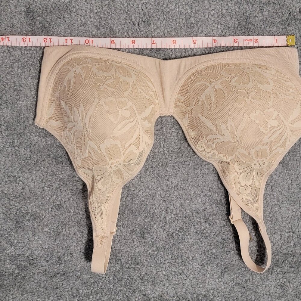 Bali Breathe Wireless T-Shirt Bra, Small, Almond - Picture 6 of 6